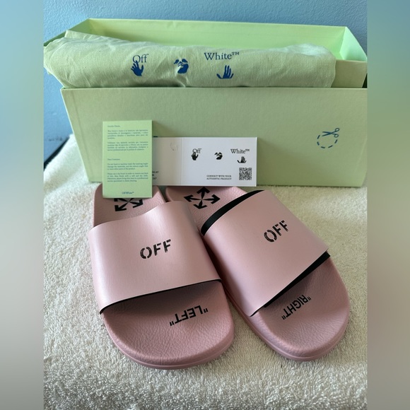 Off White Slides - Picture 6 of 6
